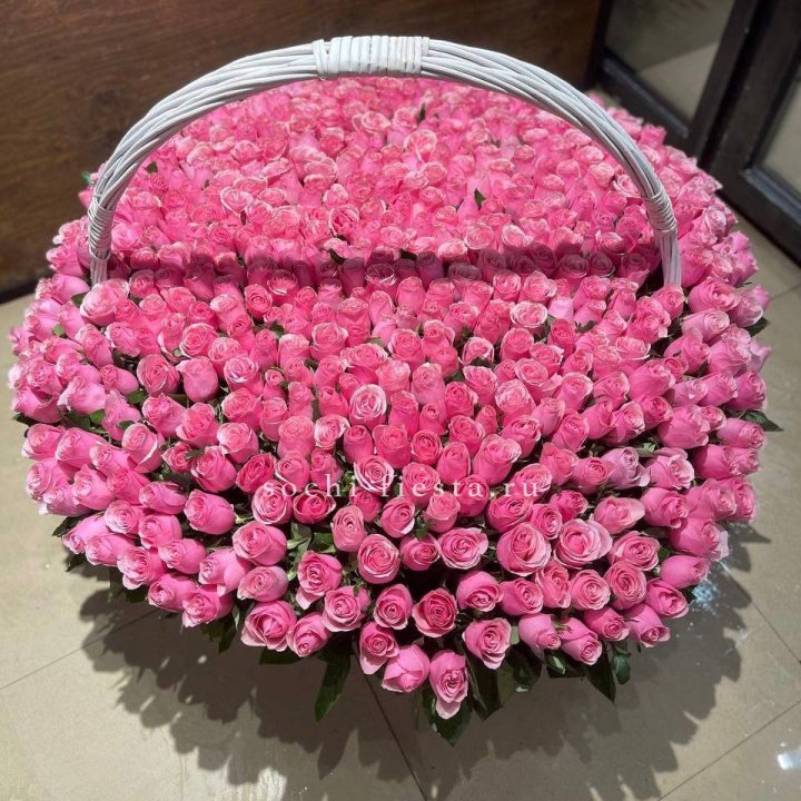 501 розовая роза в Волгограде