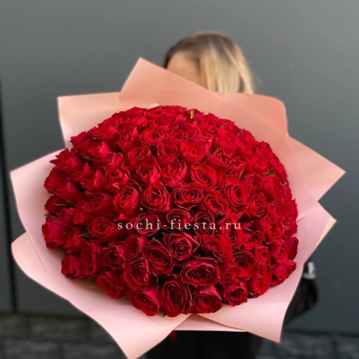 101 роза мадам ред в Волгограде