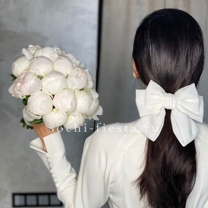 Свадебный букет пионов в Волгограде