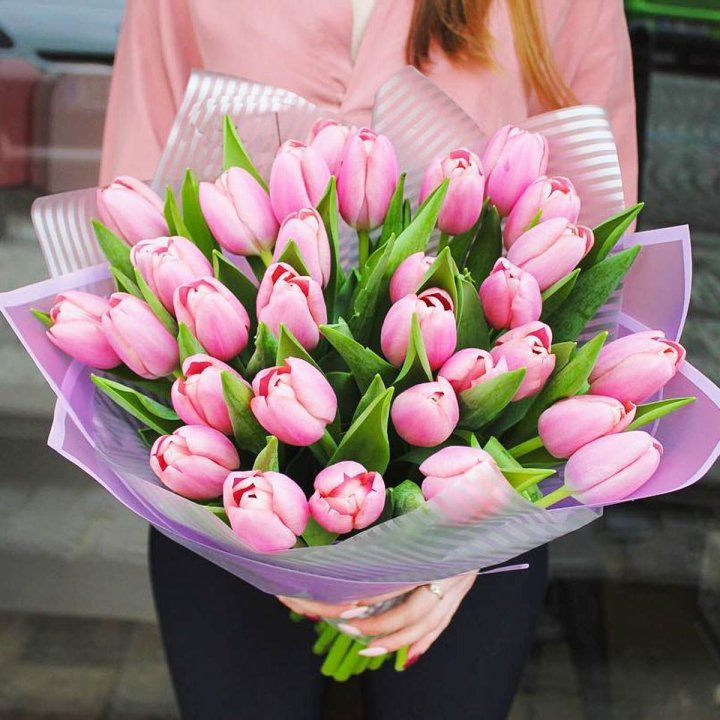 25 тюльпанов "Айс крем" в Волгограде