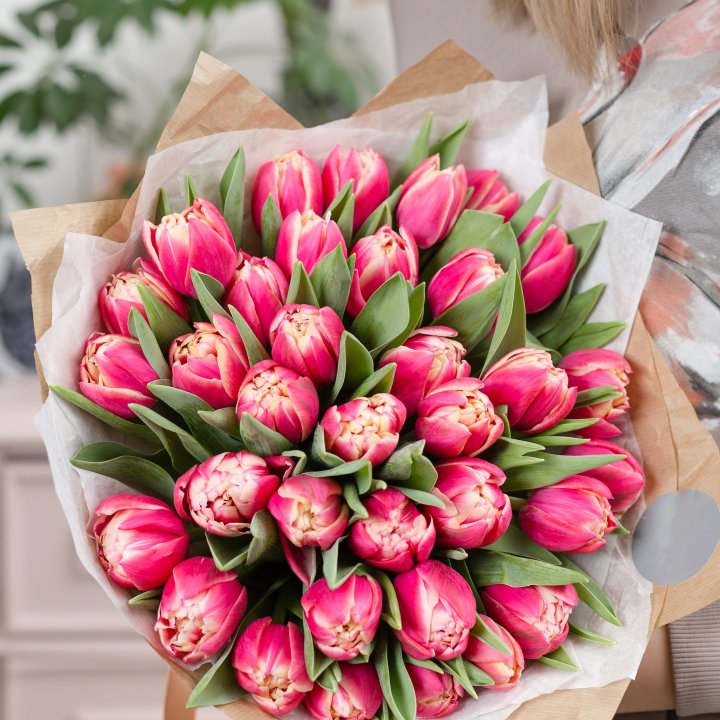 Букет пионовидных тюльпанов в Волгограде